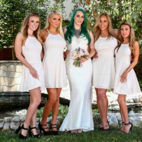Taurus, Kenzie Taylor, Olivia Austin, Harley Jade and Kat Dior - Bridal Party Orgy